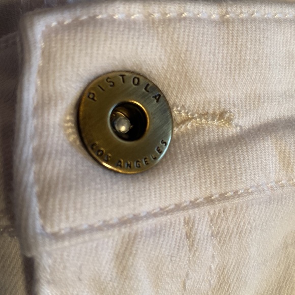 Pistola Jennifer Oslo White High Waisted Skinny Jeans - Picture 7 of 14